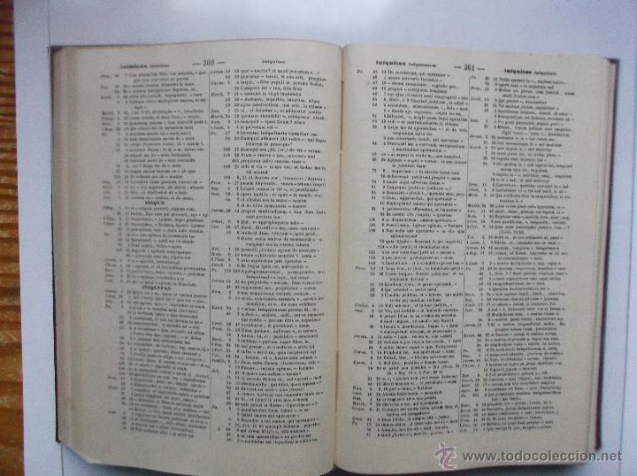 Libros de segunda mano: CONCORDANTIARUM SS. SCRIPTURAE MANUALES - 1958. - Foto 3