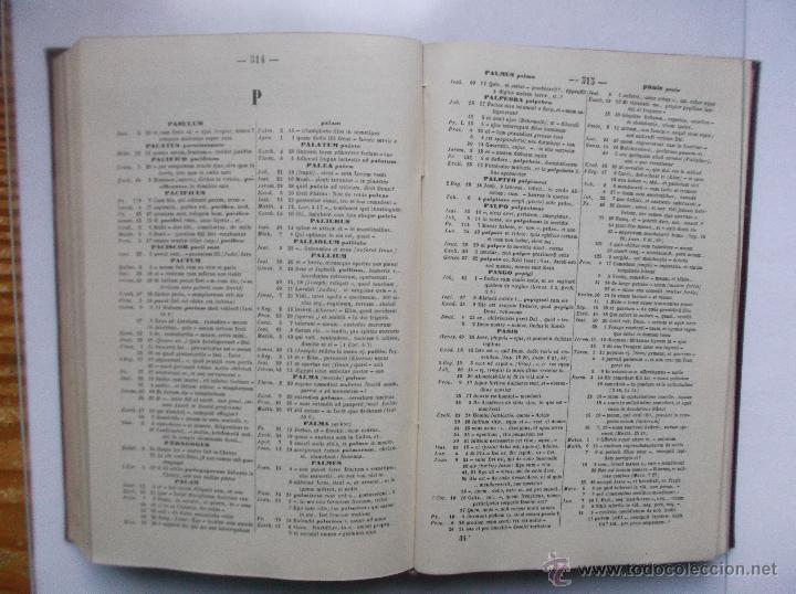 Libros de segunda mano: CONCORDANTIARUM SS. SCRIPTURAE MANUALES - 1958. - Foto 4