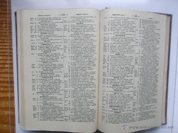 Libros de segunda mano: CONCORDANTIARUM SS. SCRIPTURAE MANUALES - 1958. - Foto 5