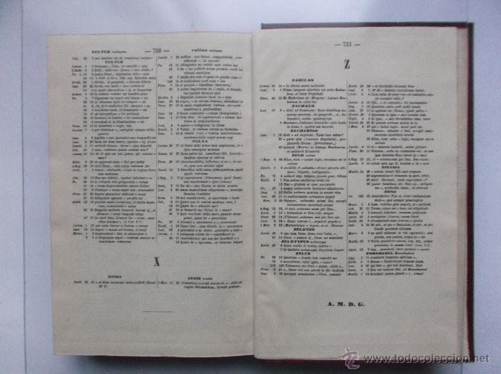 Libros de segunda mano: CONCORDANTIARUM SS. SCRIPTURAE MANUALES - 1958. - Foto 6