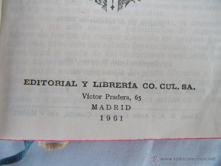 Libros de segunda mano: MISAL ROMANO A&Ntilde;O 1961 - Foto 3