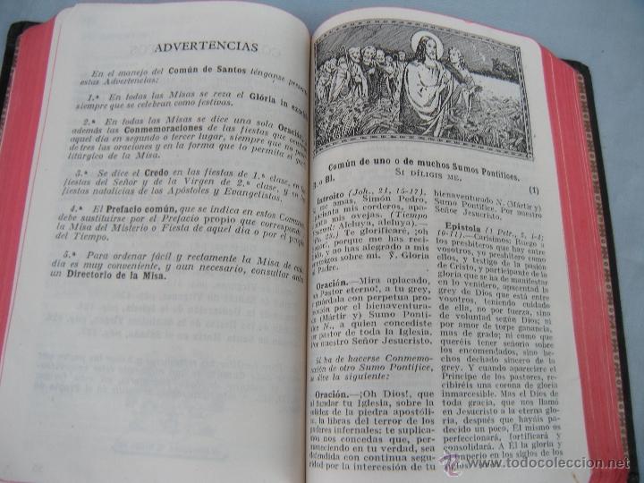 Libros de segunda mano: MISAL ROMANO A&Ntilde;O 1961 - Foto 4