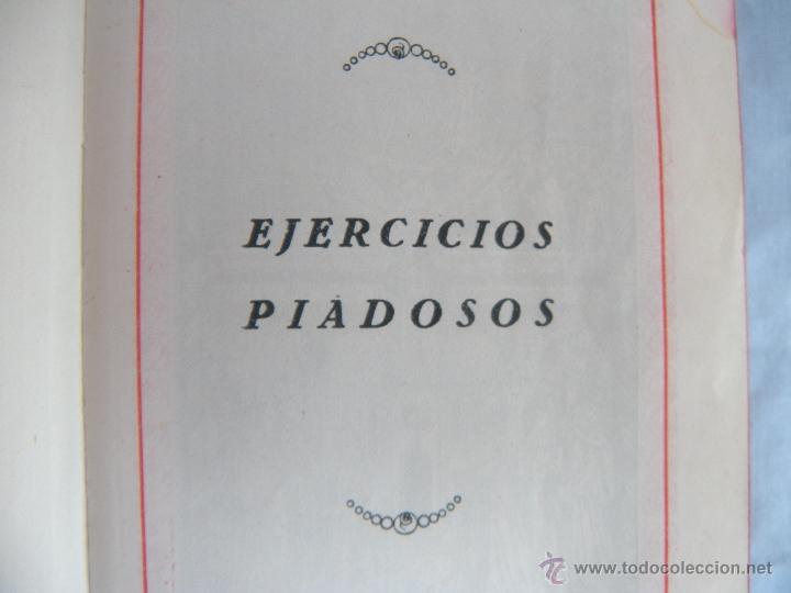 Libros de segunda mano: EJERCICIOS PIADOSOS. - Foto 2