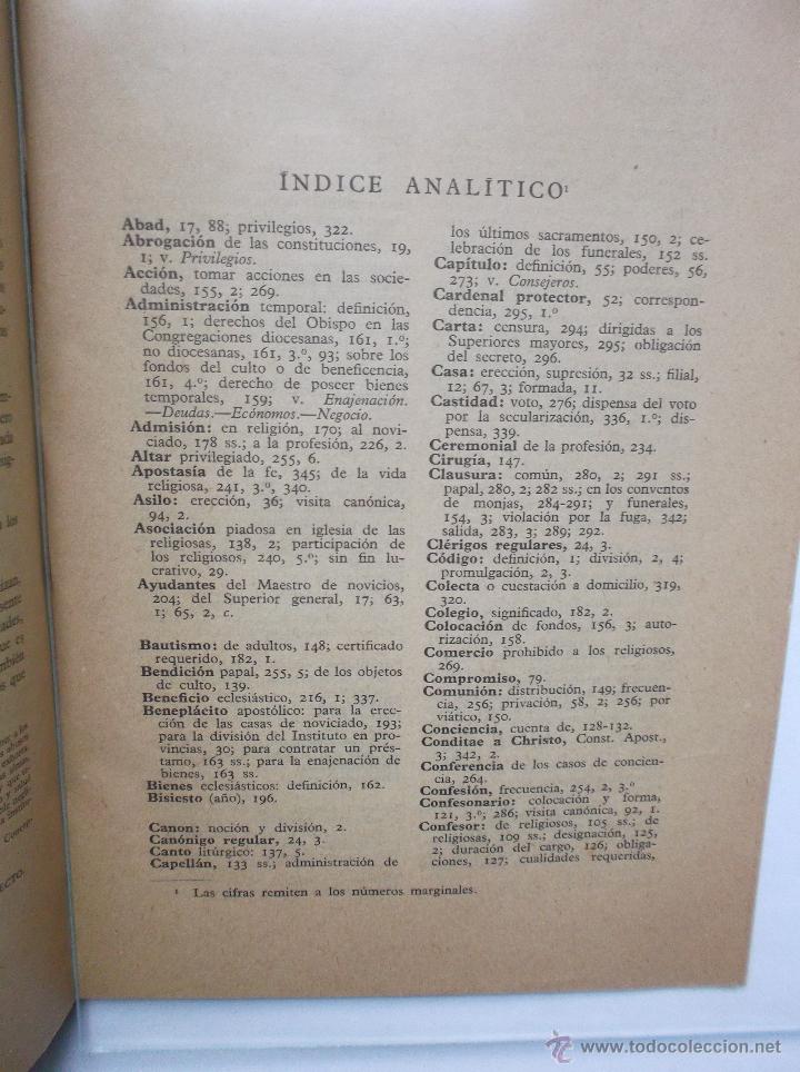 Libros de segunda mano: RELIGIOSOS Y RELIGIOSAS - 1955. - Foto 3