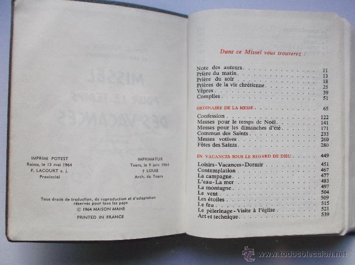 Libros de segunda mano: LA BIBLIA  -  EN FRANCES - 1964. - Foto 3