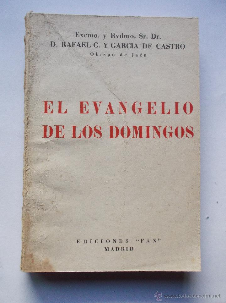 Libros de segunda mano: EL EVANGELIO DE LOS DOMINGOS - 1946. - Foto 1