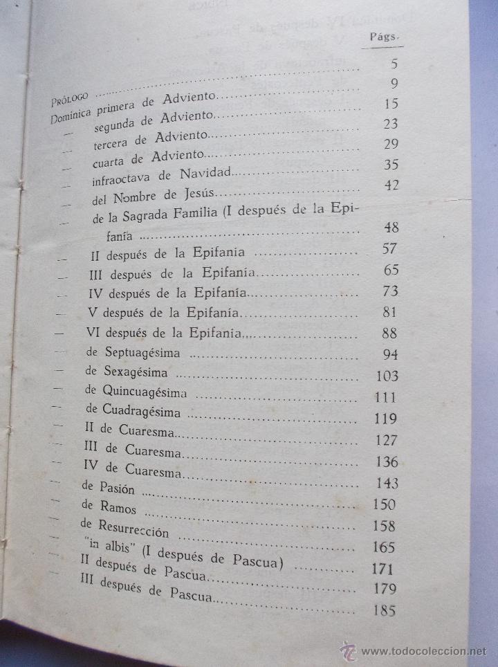 Libros de segunda mano: EL EVANGELIO DE LOS DOMINGOS - 1946. - Foto 2