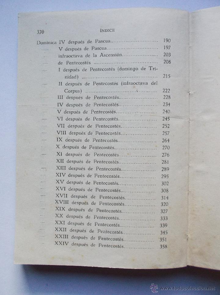 Libros de segunda mano: EL EVANGELIO DE LOS DOMINGOS - 1946. - Foto 3