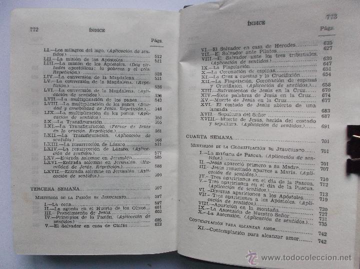 Libros de segunda mano: MEDITACIONES DE LOS EJERCICIOS - 1943 - Foto 6