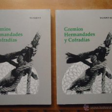 Libros de segunda mano: SEMANA SANTA - GREMIOS HERMANDADES Y COFRADIAS TOMO I Y II 1 Y 2 COLECCION DE TEMAS ISLEÑOS 2 TOMOS. Lote 53056511