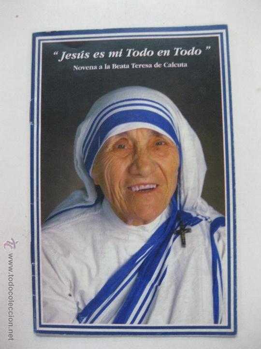 Gebrauchte B&uuml;cher: NOVENA A LA BEATA TERESA DE CALCUTA. TIJUANA MEXICO 2004.