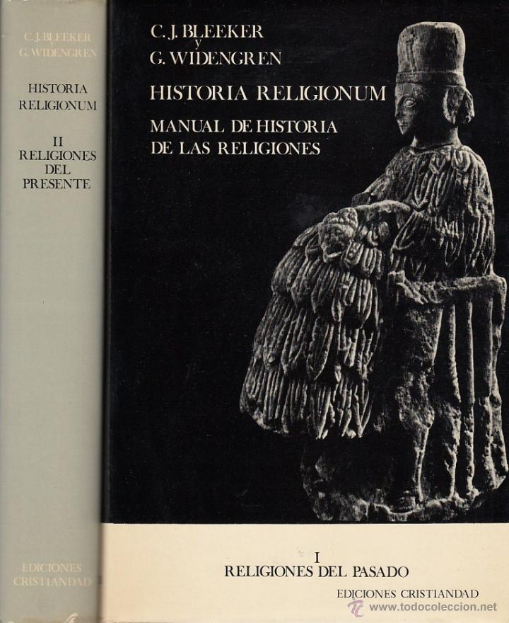 Libros de segunda mano: 0019398 HISTORIA RELIGIONUM. MANUAL DE HISTORIA DE LAS RELIGIONES 2 Tomos OBRA COMP...