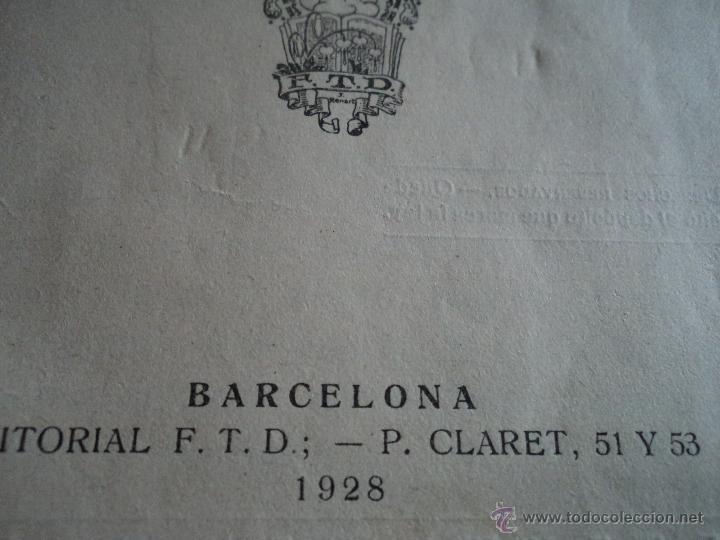 Libros de segunda mano: gramatica espa&ntilde;ola 1er grado ed. ftd 1928 - Foto 3