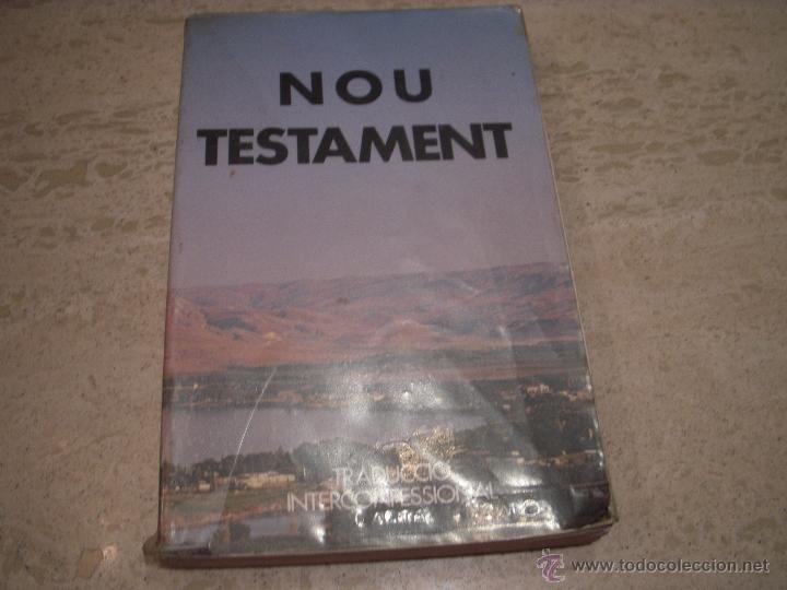 Libros de segunda mano: Nou testament - Foto 1