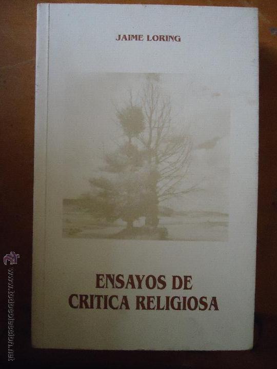 Libros de segunda mano: LIBRO RELIGIOSO -  ENSAYOS DE CRITICA RELIGIOSA - Foto 1
