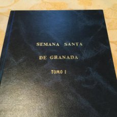 Libros de segunda mano: SEMANA SANTA DE GRANADA. SEMANA SANTA EN GRANADA. AÑOS 1987,1988 Y 19889. EN CUADERNADO EN PIEL