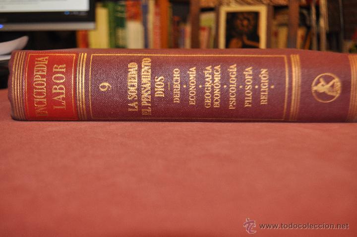 Livres d'occasion: TOMO 9 LA SOCIEDAD EL PENSAMIENTO DIOS DE LA ENCICLOPEDIA LABOR - RE13