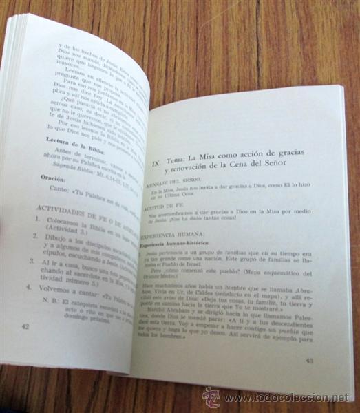 Libros de segunda mano: II temas de catequesis Para los catequistas Edit. SM 1973 - Foto 4