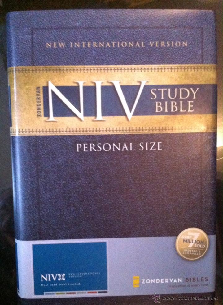 Libros de segunda mano: NIV Zondervan Study Bible. Personal Size. 2008 - Foto 1