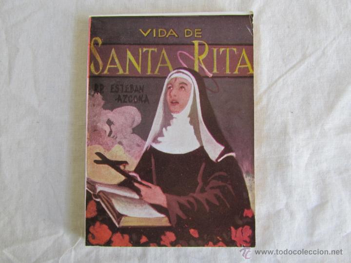 Libros de segunda mano: 2 libritos de la Vida de Santa Rita - Foto 3