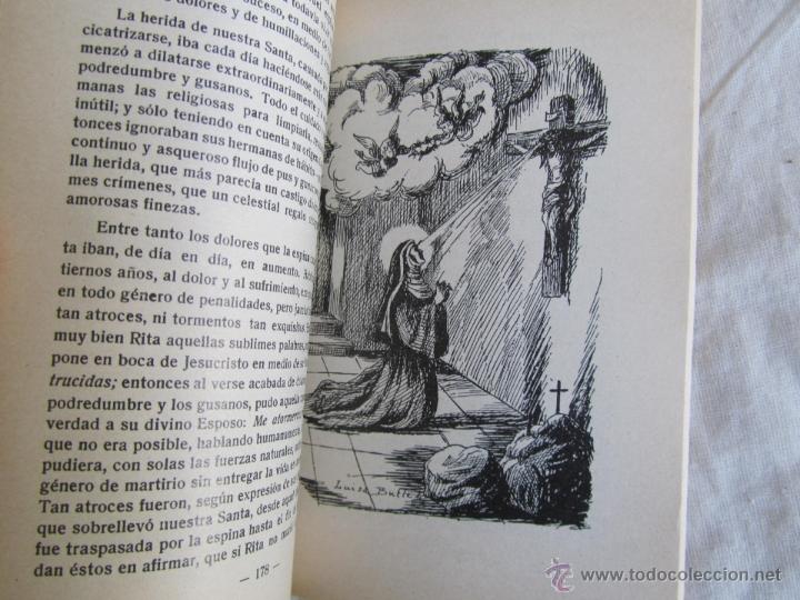 Libros de segunda mano: 2 libritos de la Vida de Santa Rita - Foto 8