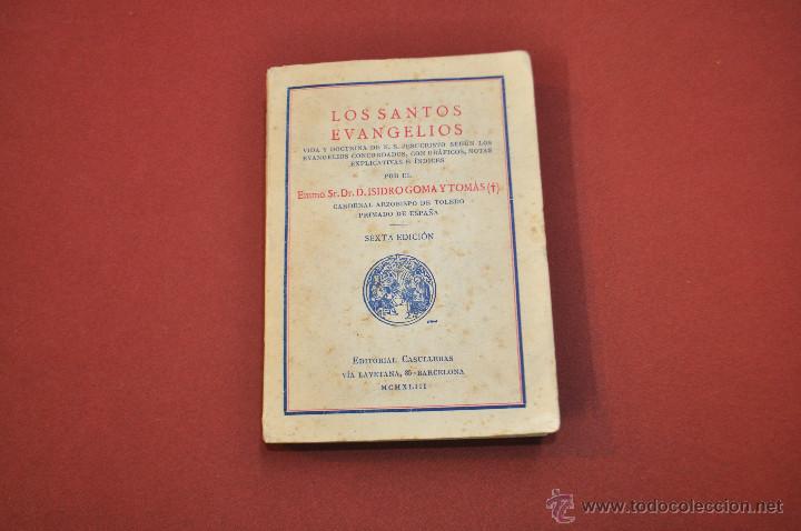Second hand books: Los santos evangelios 1943 editorial Casulleras - RE16