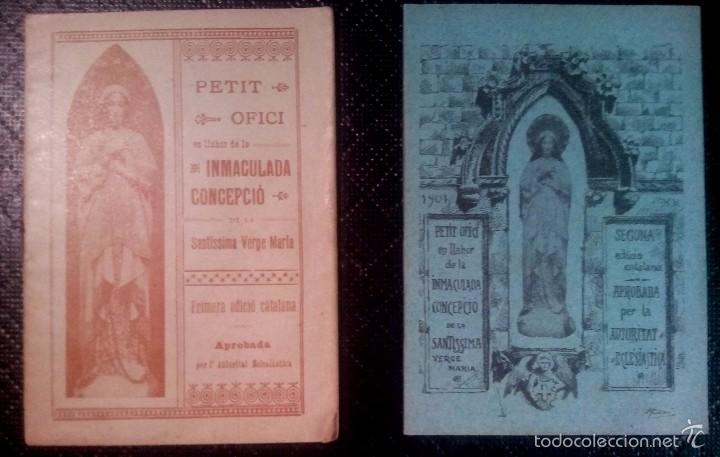 Gebrauchte B&uuml;cher: 2 ANTIGUOS LIBRILLOS RELIGIOSOS INMACULADA CONCEPCIO PRIMERA Y SEGUNDA EDICI&Oacute;N VER FOTOS