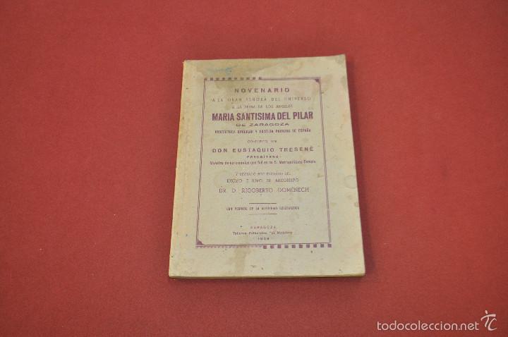 Libros de segunda mano: novenario 1939 maria santisima del pilar de zaragoza - ARE3