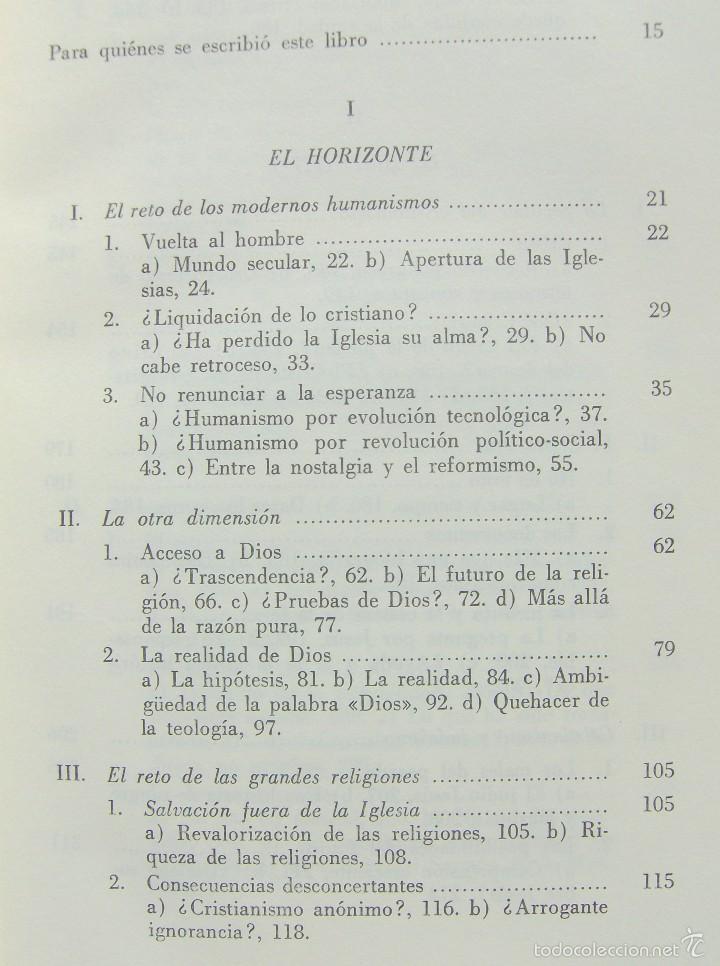 Libros de segunda mano: SER CRISTIANO (HANS K&Uuml;NG) 1977 - Foto 6