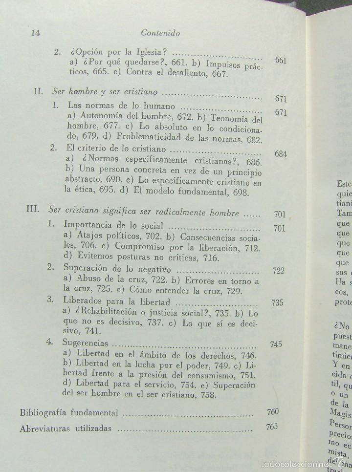 Libros de segunda mano: SER CRISTIANO (HANS K&Uuml;NG) 1977 - Foto 11
