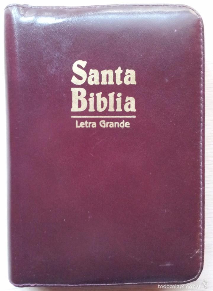 Santa Biblia En Letra Grande Revisada Por Cip Comprar Libros De Religión En Todocoleccion 0141