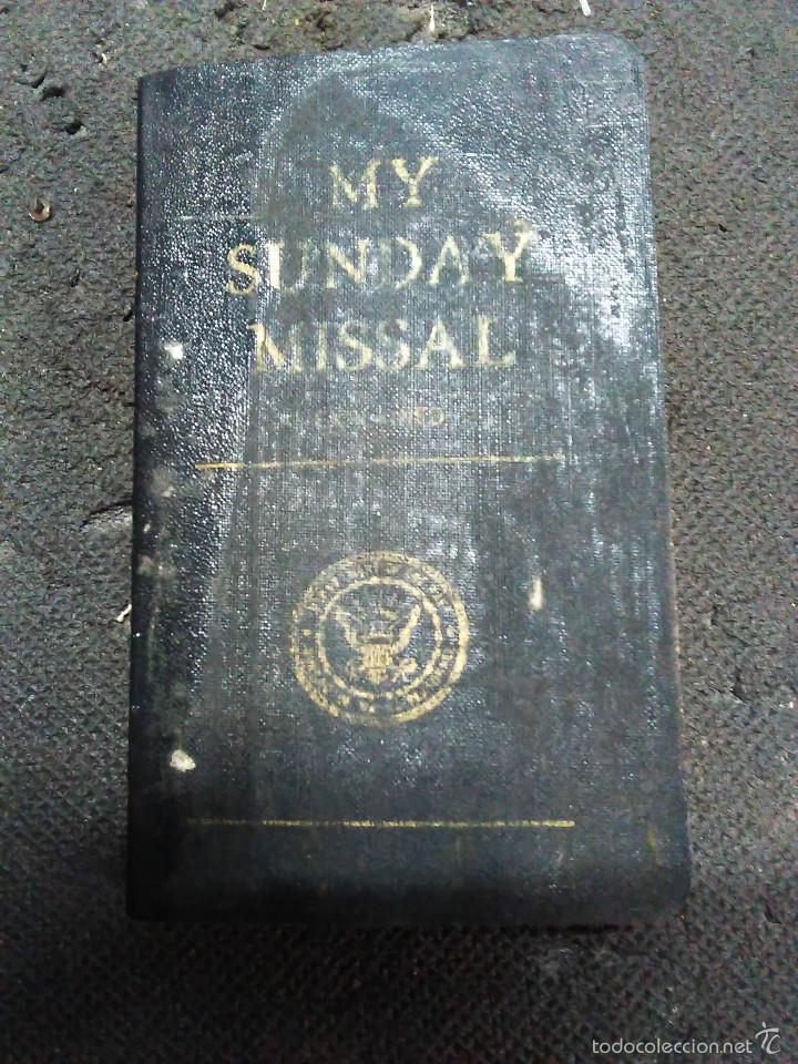 Libros de segunda mano: MISAL DOMINICAL CATOLICO DE LA U.S. NAVY 1956