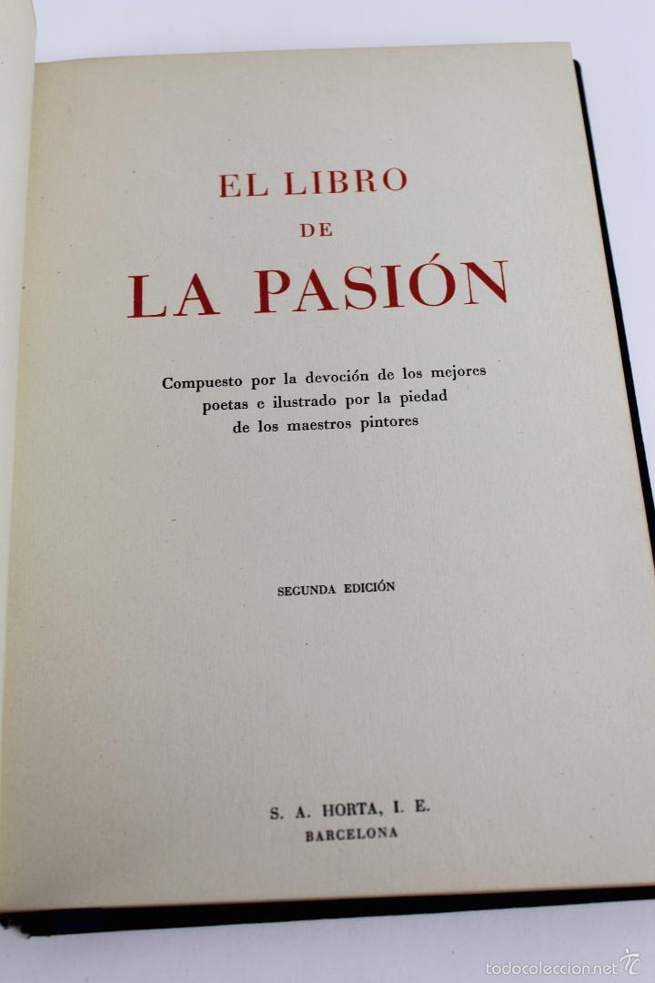 Libros de segunda mano: L-2468. EL LIBRO DE LA PASION. 1951. - Foto 4