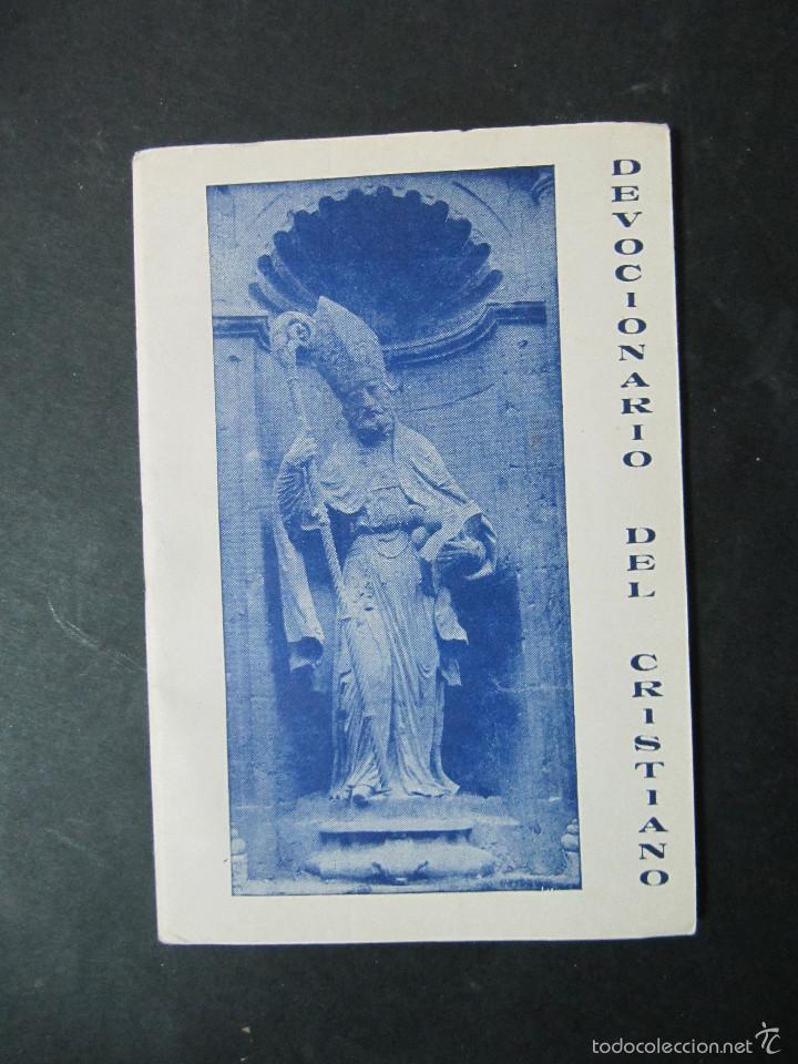Libros de segunda mano: DEVOCIONARIO DEL CRISTANO