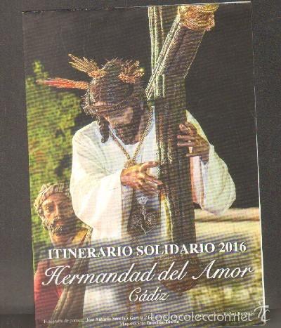 Libros de segunda mano: ITINERARIO SEMANA SANTA CADIZ 2016. A-SESANTA-1367