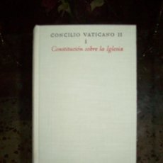Libros de segunda mano: CONCILIO VATICANO II. COMENTARIOS A LA CONSTITUCIÓN SOBRE LA IGLESIA. BAC Nº 253. 1966.. Lote 56716601