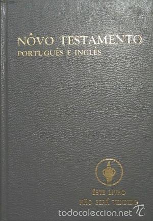 Libros de segunda mano: Novo Testamento. Portugu&eacute;s e Ingl&eacute;s. - Foto 1