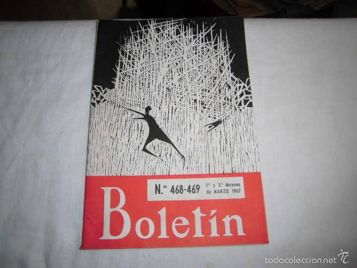 Libri di seconda mano: BOLETIN DE LA H.O.A.C.N&ordm; 468-469 .-1&ordf; Y 3&ordf; DECENAS MARZO 1967