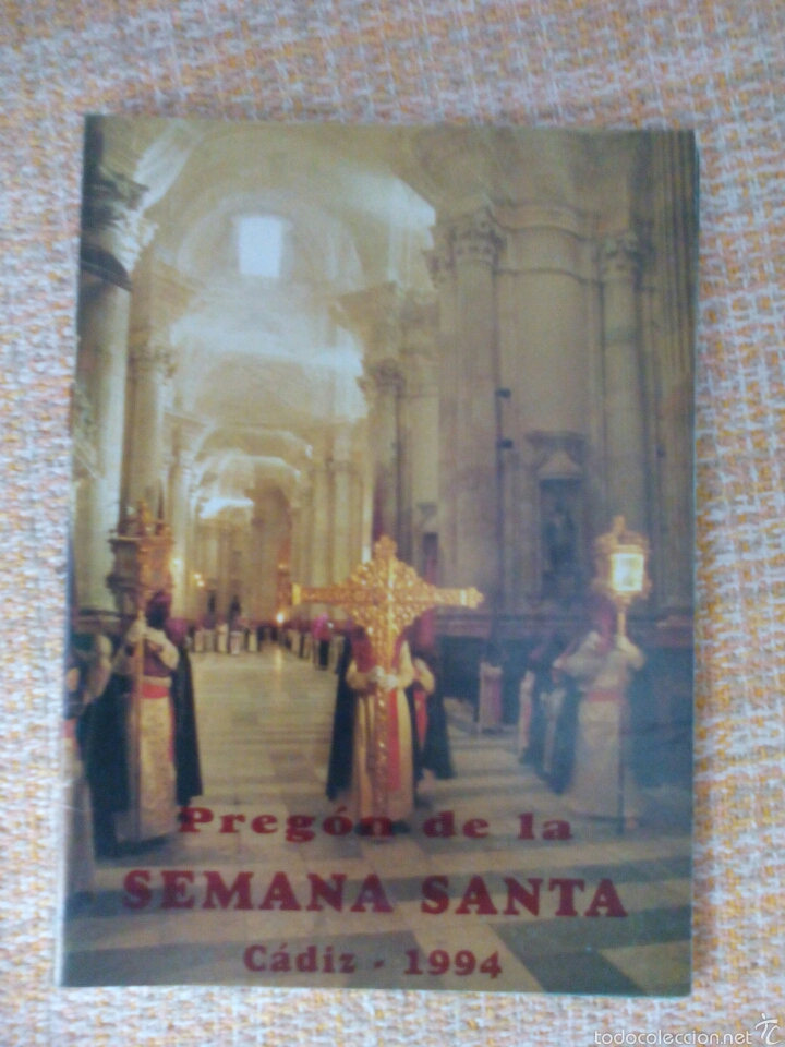 Libros de segunda mano: Semana Santa C&aacute;diz PREG&Oacute;N 1994