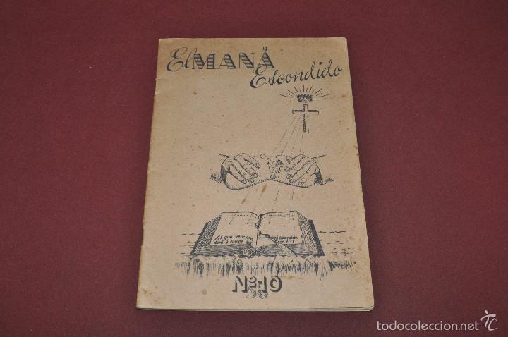 Libros de segunda mano: el man&aacute; escondido n&ordm; 10 a&ntilde;o 1958  RE10