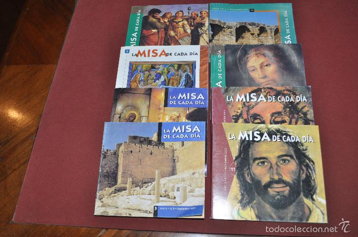 Libros de segunda mano: lote 8 publicaciones la misa de cada dia idioma castellano - RE13