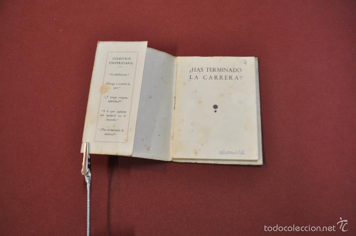 Libros de segunda mano: &iquest; has terminado la carrera ? coleccion - RE15 - Foto 2