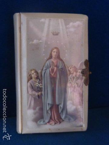 Libros de segunda mano: MISAL CON LA IMAGEN DE LA VIRGEN EN TAPA.