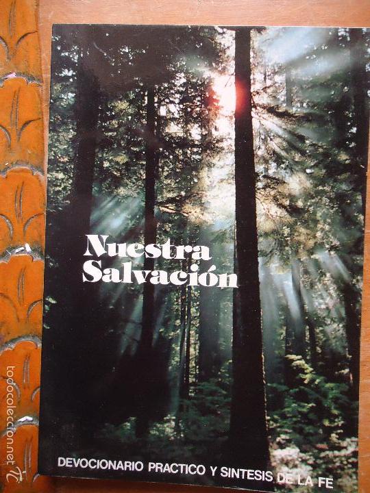 Libros de segunda mano: LIBRO RELIGION - NUESTRA SALVACION DEVOCIONARIO PRACTICO Y SINTESIS DE LA FE - Foto 1