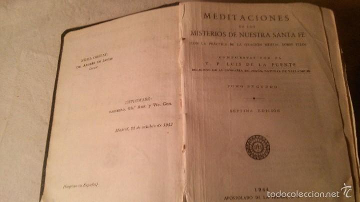 Libros de segunda mano: LIBRO RELIGIOSO RELIGION MEDITACIONES - Foto 1