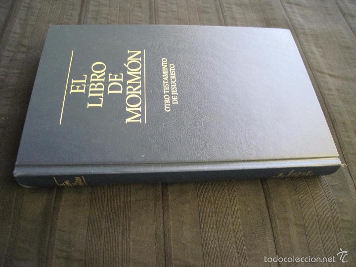Libros de segunda mano: EL LIBRO DE MORMON - OTRO TESTAMENTO DE JESUCRISTO. - Foto 3