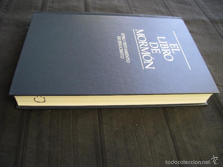 Libros de segunda mano: EL LIBRO DE MORMON - OTRO TESTAMENTO DE JESUCRISTO. - Foto 8