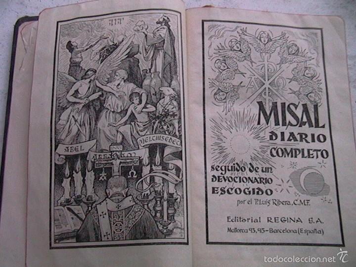 Libros de segunda mano: misal Regina misalito - Foto 3