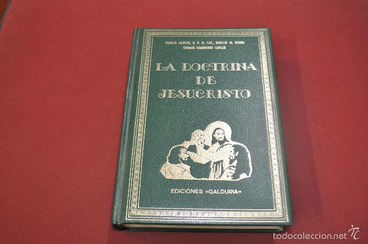 Libros de segunda mano: La doctrina de Jesucristo sintesis de la fe catolica para adultos ediciones galduria 1986 RE12