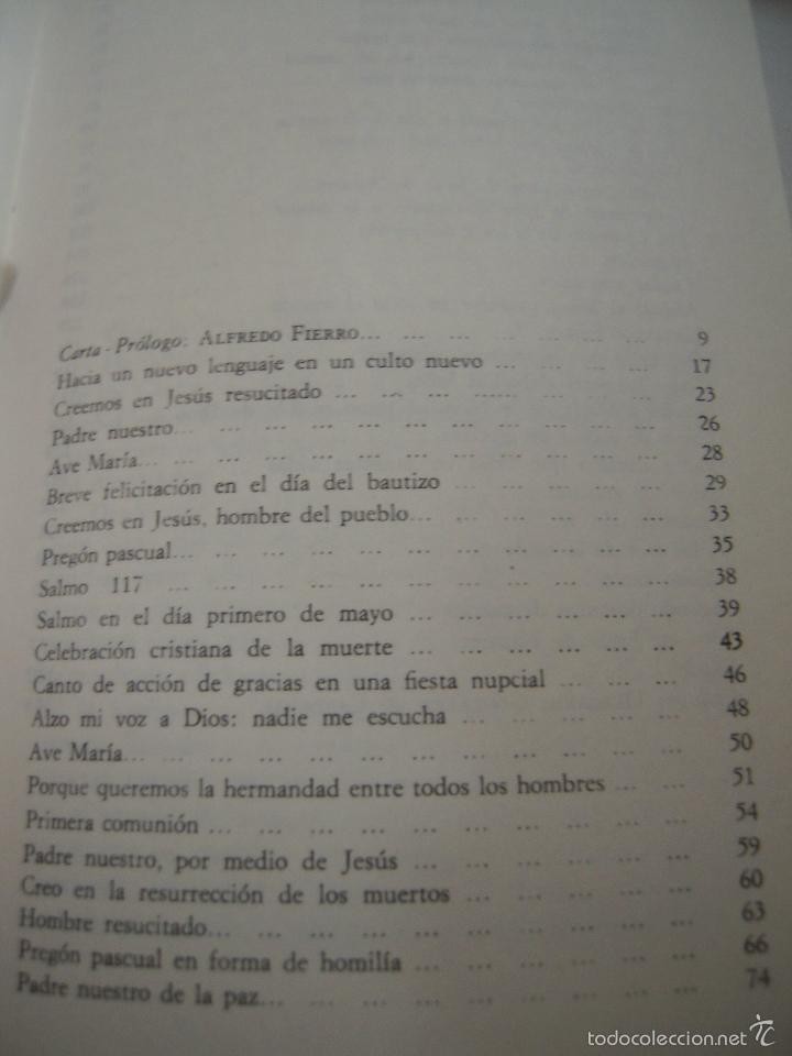 Libros de segunda mano: Cantos de fiesta y lucha - Foto 2